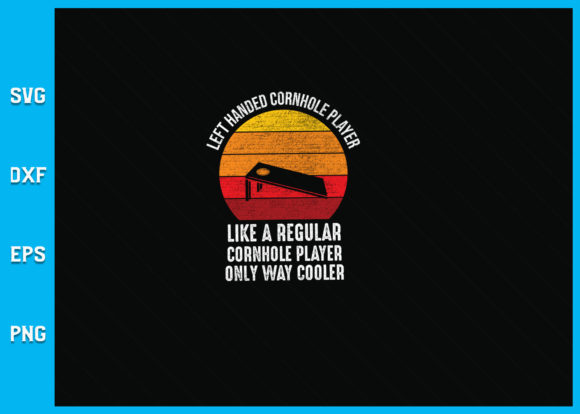 Cornhole Player Only Way Cooler SVG for Crafts and Graphics