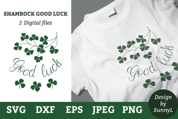 Good Luck St Patricks Day Graphics for Crafts