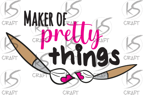 Maker of Pretty Things: Graphics for Crafts & Brands