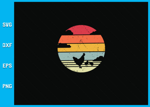 Vintage Chicken Graphics for Crafts & Blogs